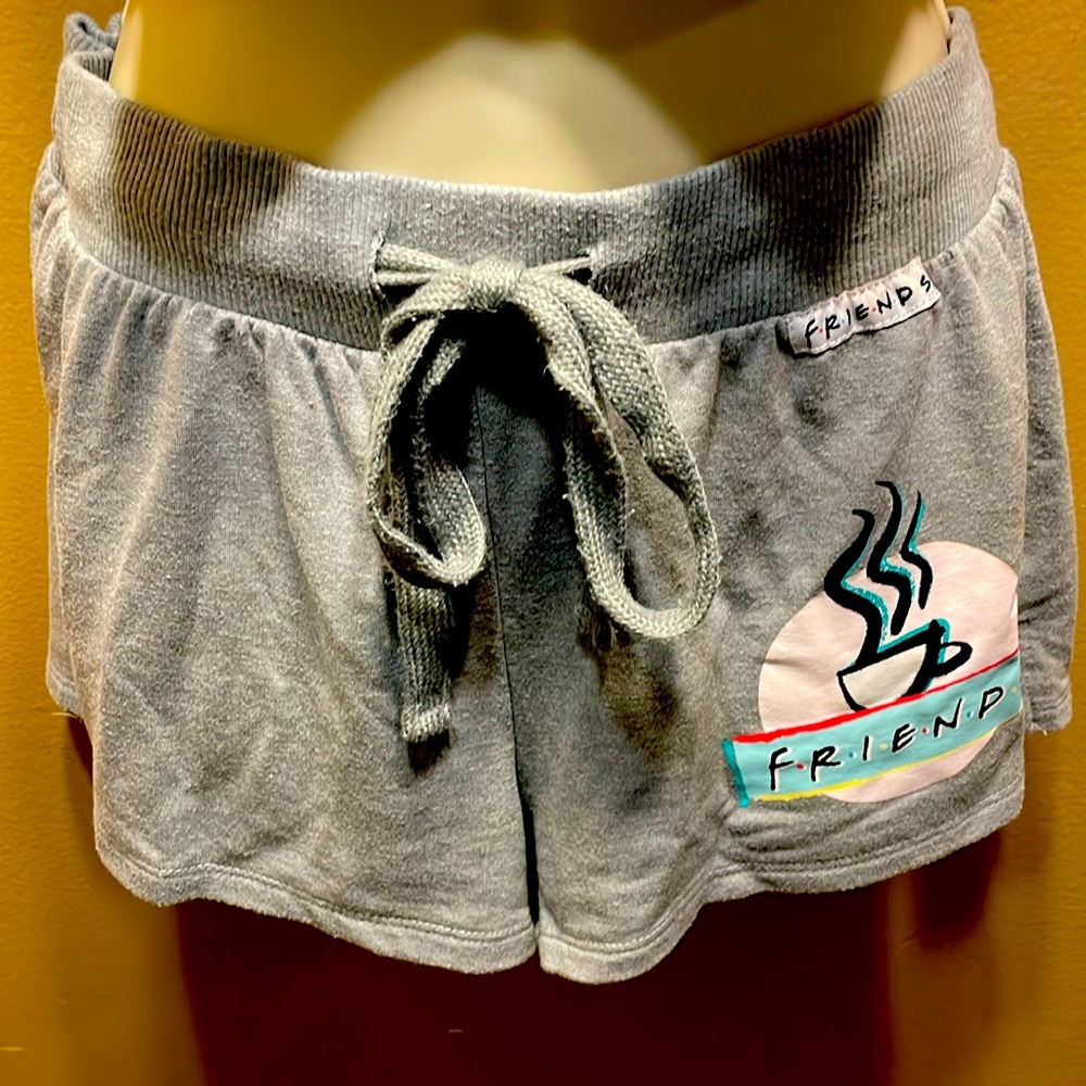 FRIENDS grey JR. shorts with drawstring size xs